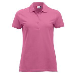 Clique Womens/Ladies Marion Polo Shirt / Bright Pink